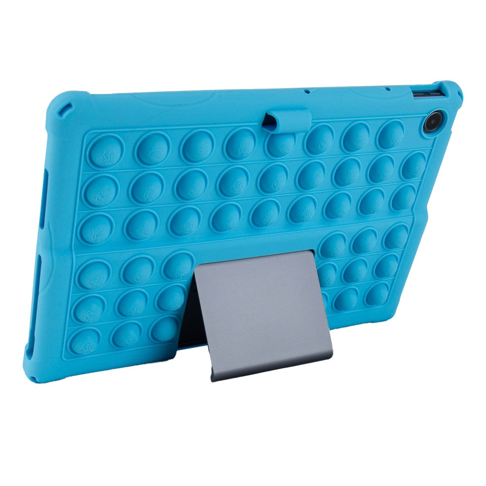 For Lenovo Xiaoxin Pad Studio 11.5 inch / Tab Plus TB-351FU Case Kickstand Push Bubble Tablet Cover - Sky Blue