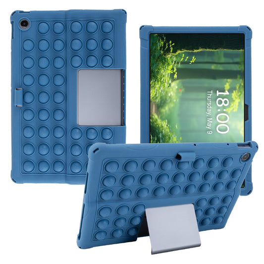 For Lenovo Xiaoxin Pad Studio 11.5 inch / Tab Plus TB-351FU Case Kickstand Push Bubble Tablet Cover - Blue