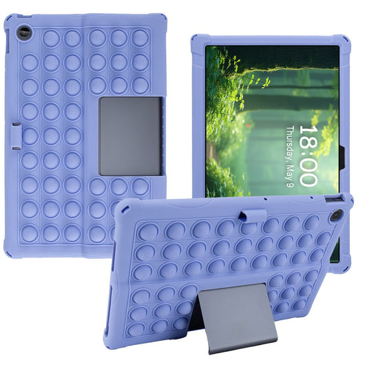 For Lenovo Xiaoxin Pad Studio 11.5 inch / Tab Plus TB-351FU Case Kickstand Push Bubble Tablet Cover - Purple