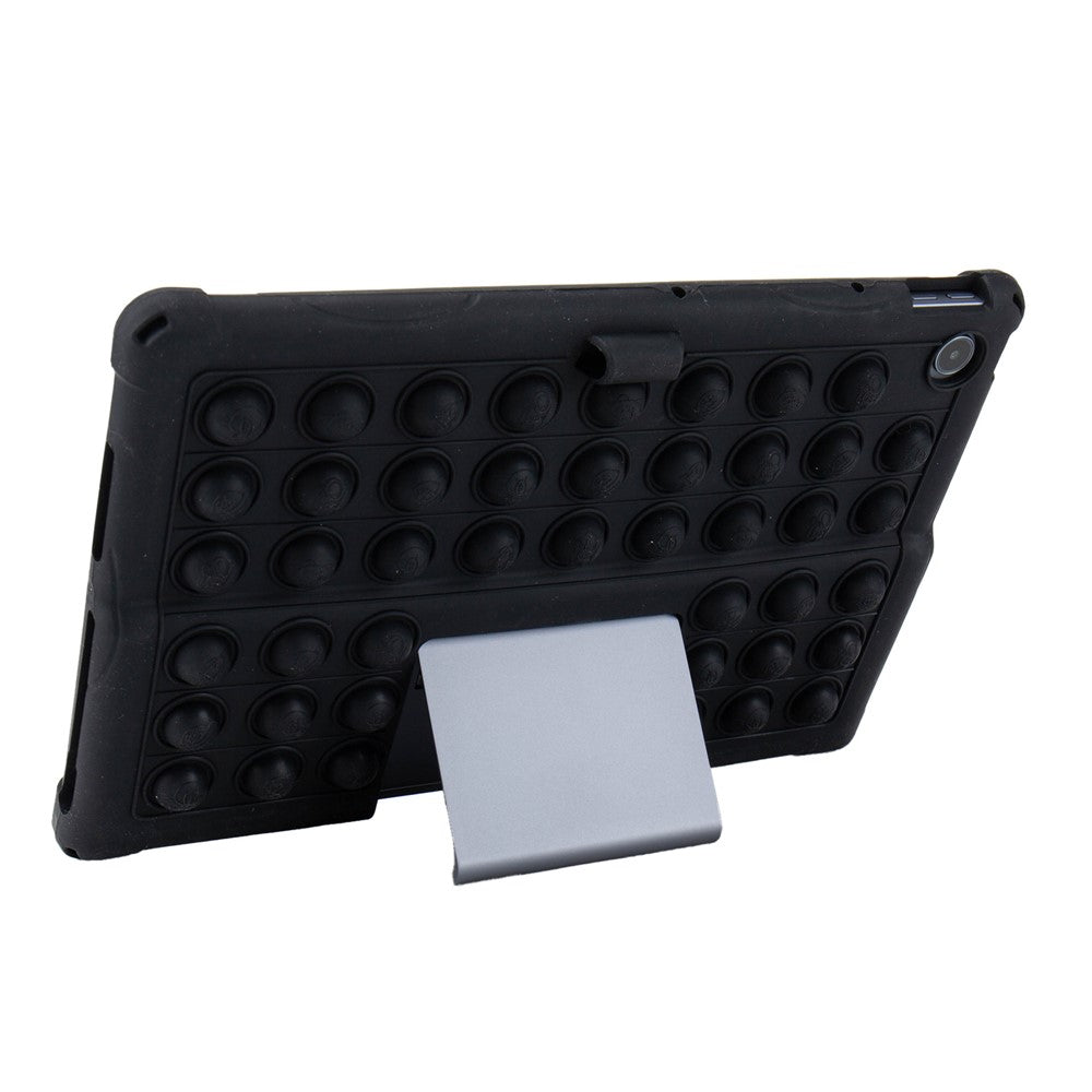 For Lenovo Xiaoxin Pad Studio 11.5 inch / Tab Plus TB-351FU Case Kickstand Push Bubble Tablet Cover - Black