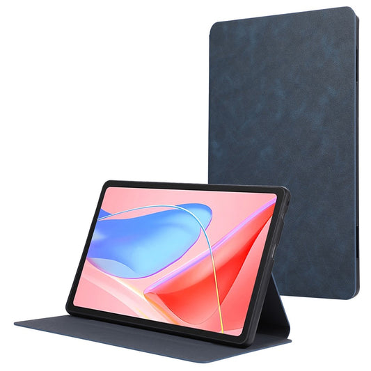 For Lenovo Tab 10.1 (2025) TB-311XU  /  Tab TB311FU Shockproof Case PU Leather Tablet Cover with Stand - Blue