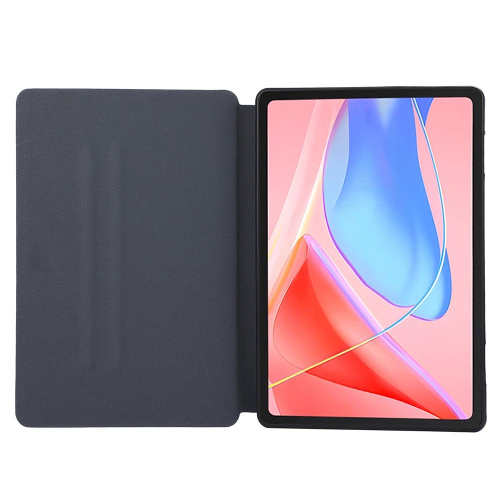 For Lenovo Tab 10.1 (2025) TB-311XU  /  Tab TB311FU Shockproof Case PU Leather Tablet Cover with Stand - Blue
