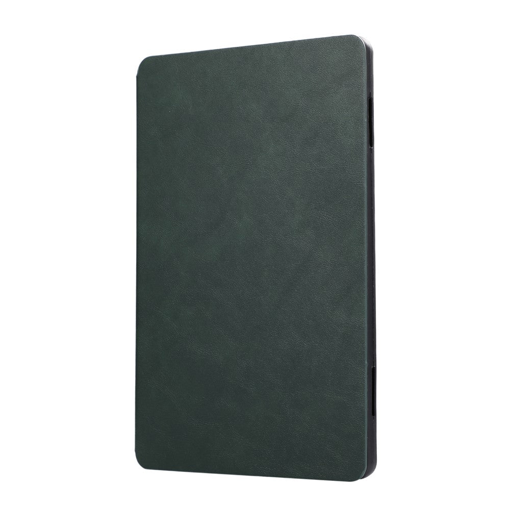 For Lenovo Tab 10.1 (2025) TB-311XU  /  Tab TB311FU Shockproof Case PU Leather Tablet Cover with Stand - Green