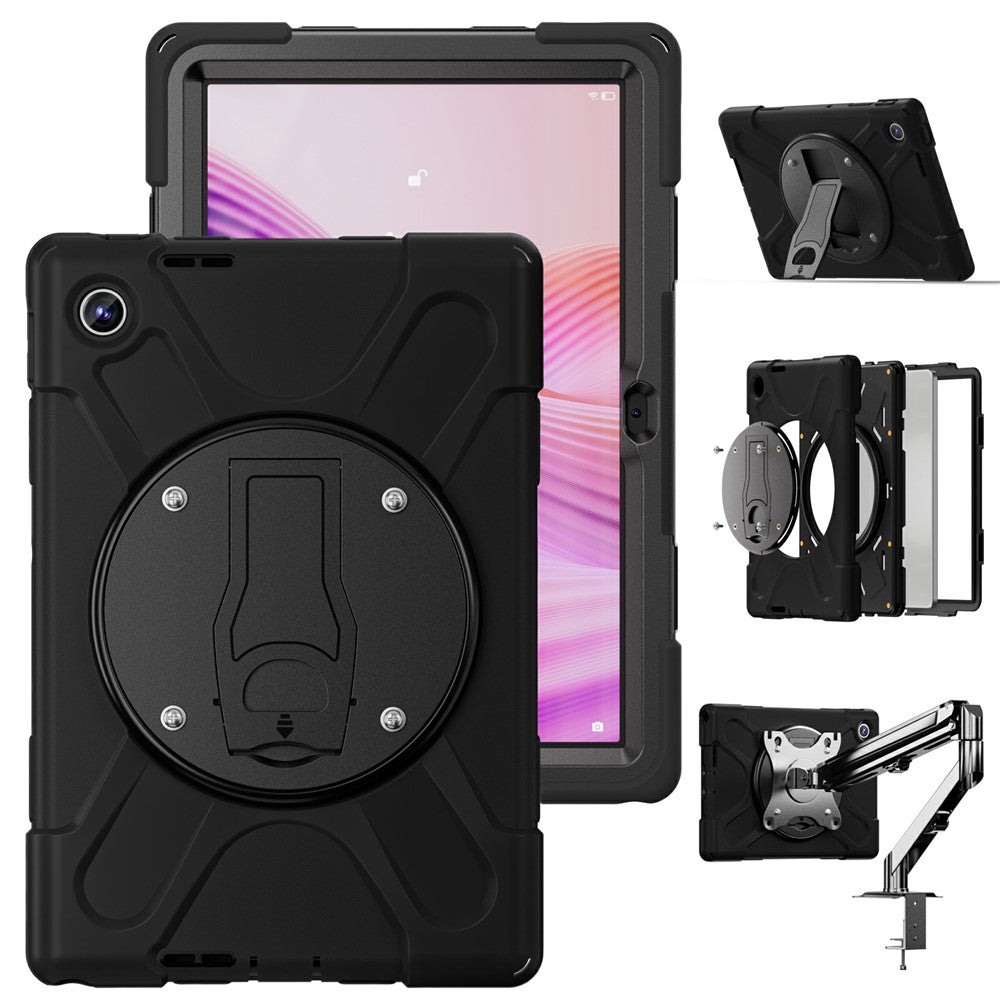 For Lenovo Tab 10.1 (2025) TB311XU / Zhaoyang K10C Case Kickstand PC + Silicone Tablet Cover