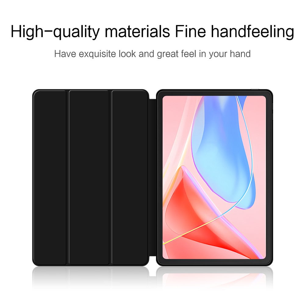For Lenovo Tab 10.1 (2025) TB311XU2  /  Zhaoyang K10C Case PU Leather TPU Back Trifold Stand Tablet Cover