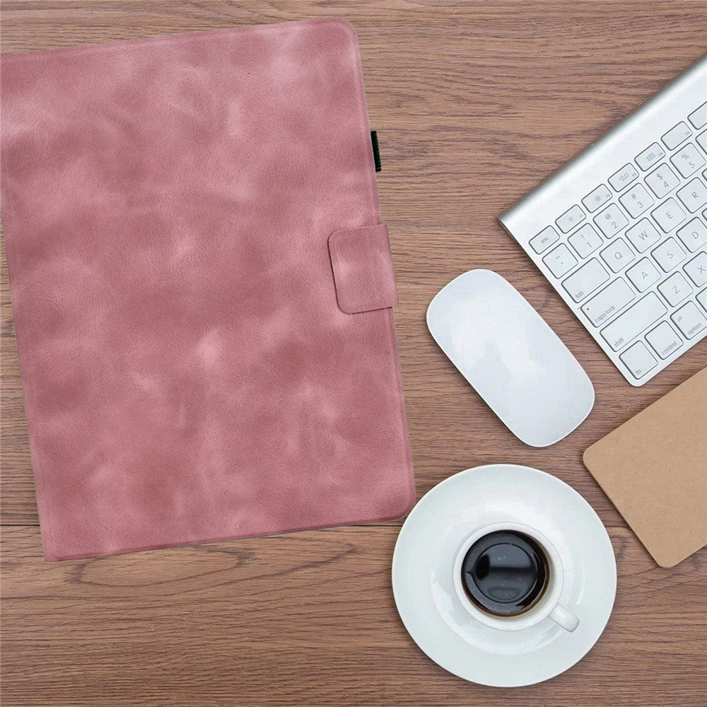 For Lenovo Tab M10 (Gen 3) Case PU Leather Tablet Cover with Card Slots - Pink