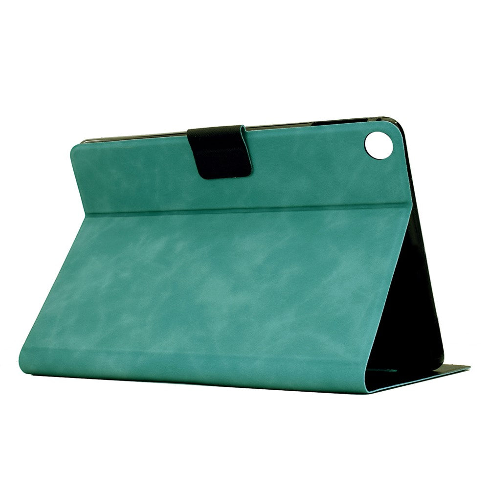 For Lenovo Tab M10 Plus (3rd Gen) Case PU Leather Tablet Cover with Card Slots - Baby Blue