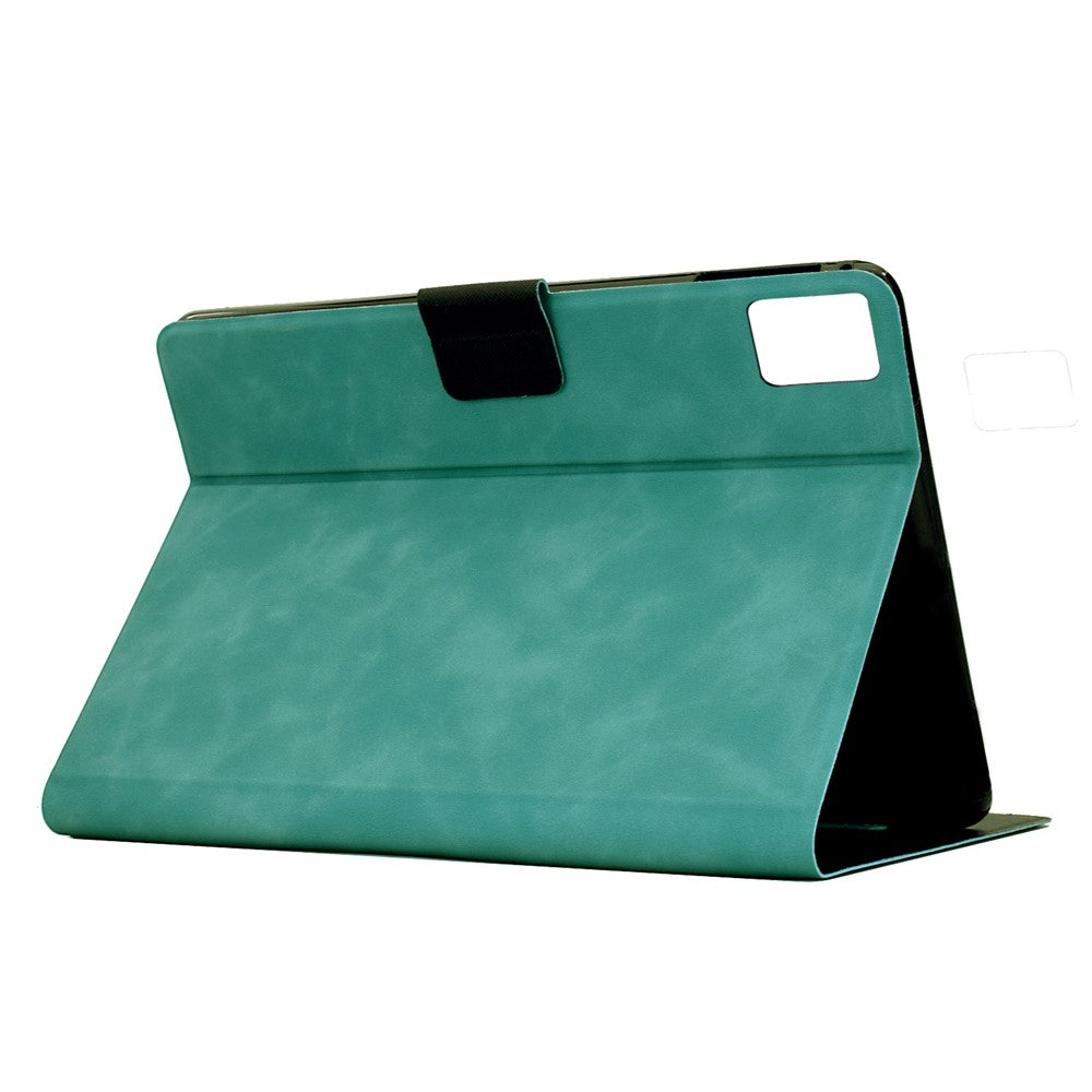 For Lenovo Tab M11 / Xiaoxin Pad 11 2024 Case PU Leather Tablet Cover with Card Slots - Baby Blue