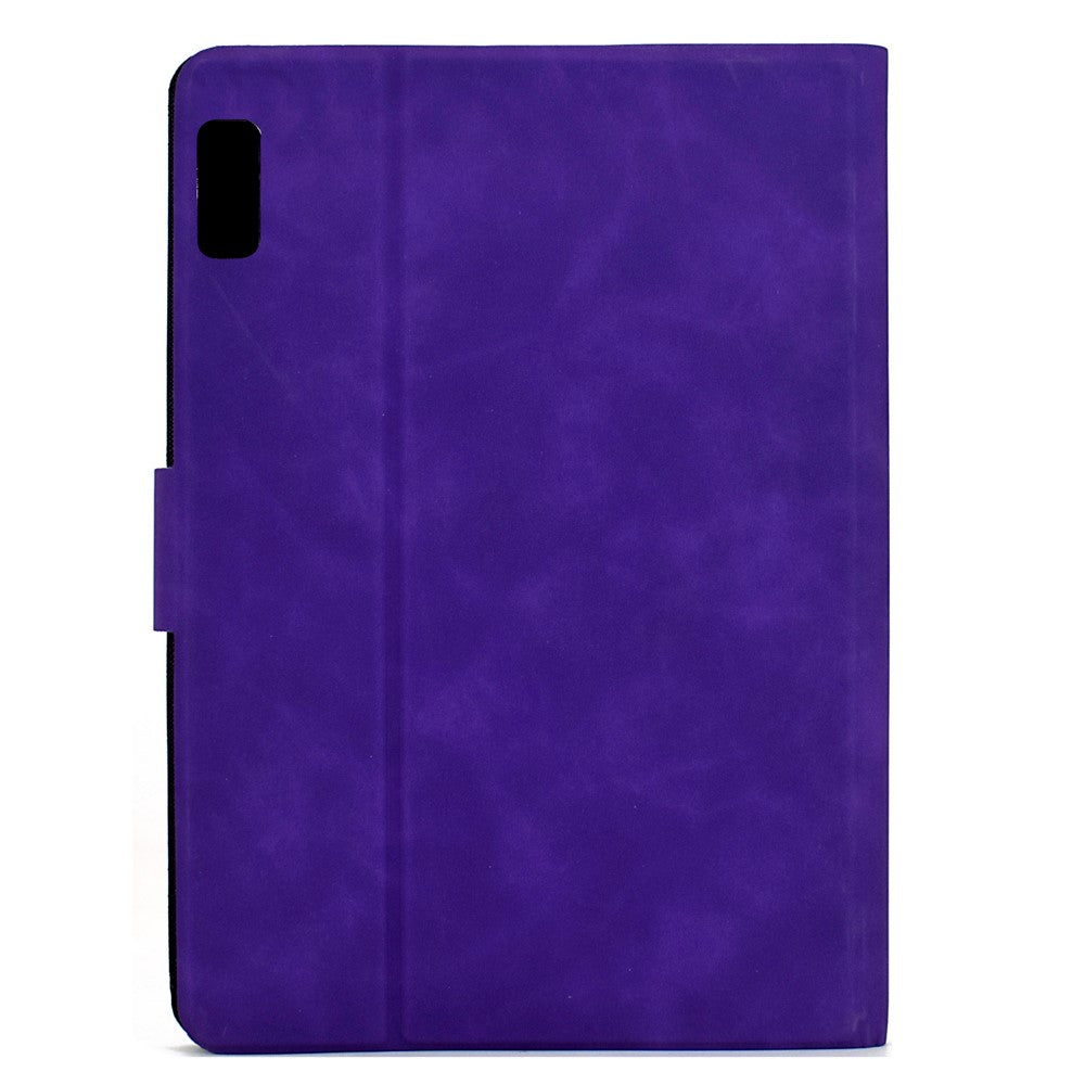 For Lenovo Tab M9 TB-310FU Case PU Leather Tablet Cover with Card Slots - Purple
