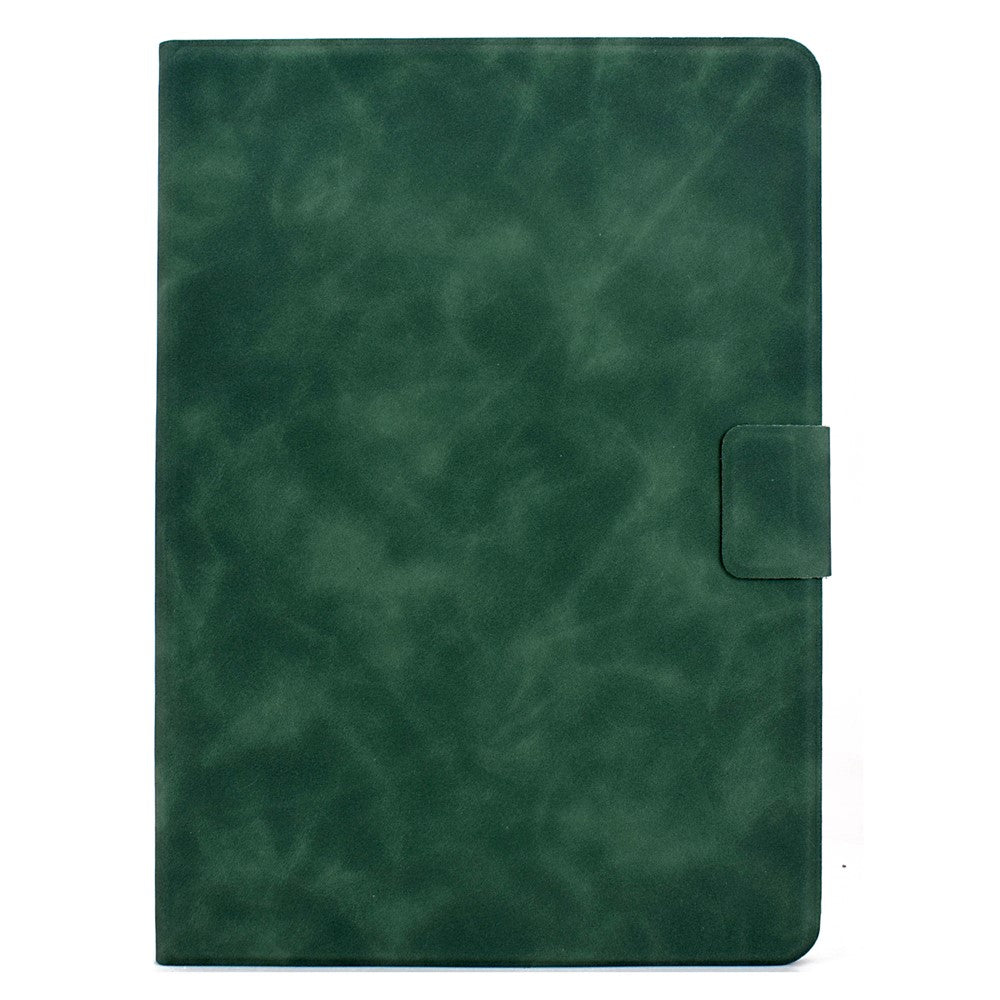 For Lenovo Tab M9 TB-310FU Case PU Leather Tablet Cover with Card Slots - Green