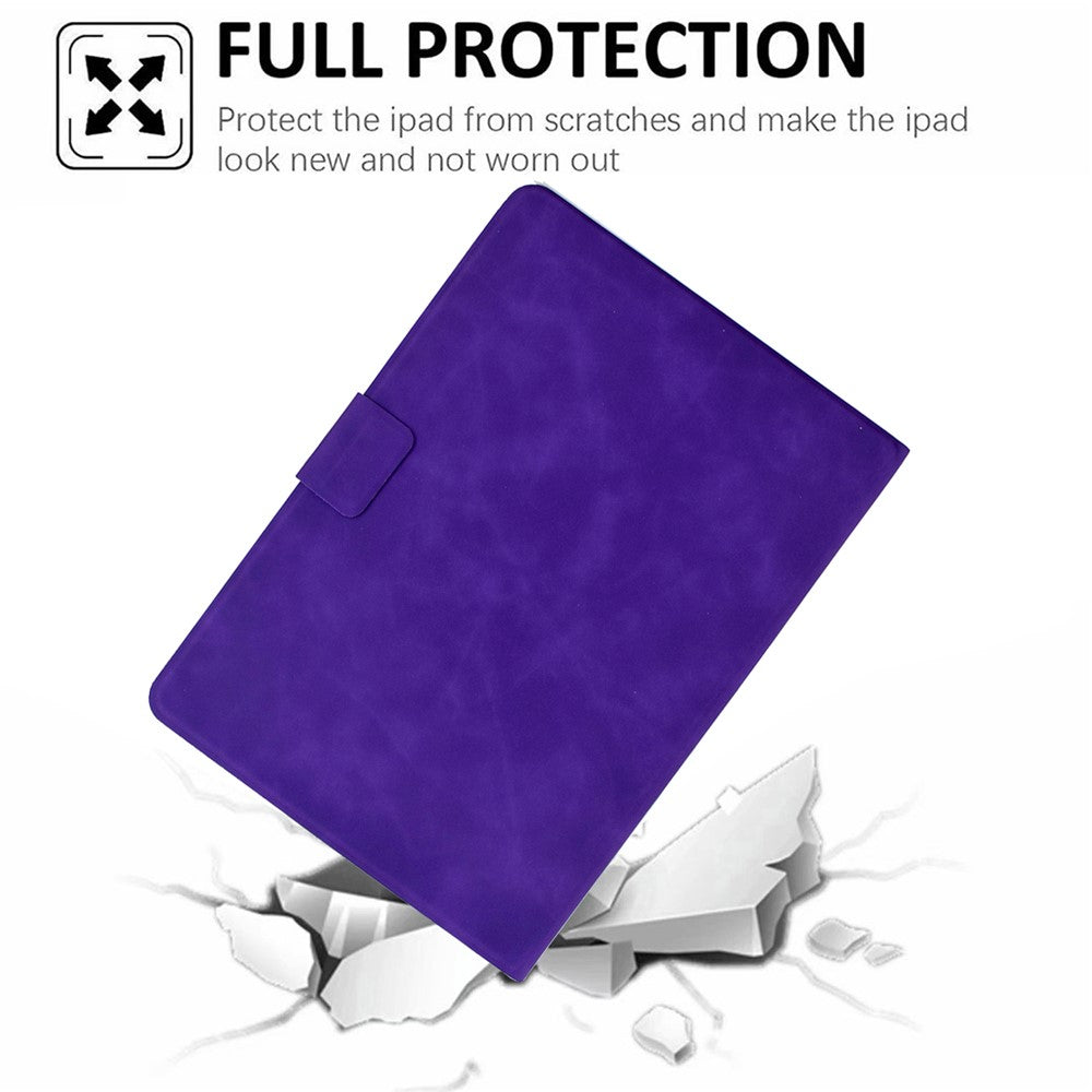 For Lenovo Tab P11 Gen 2 Case PU Leather Tablet Cover with Card Slots - Purple