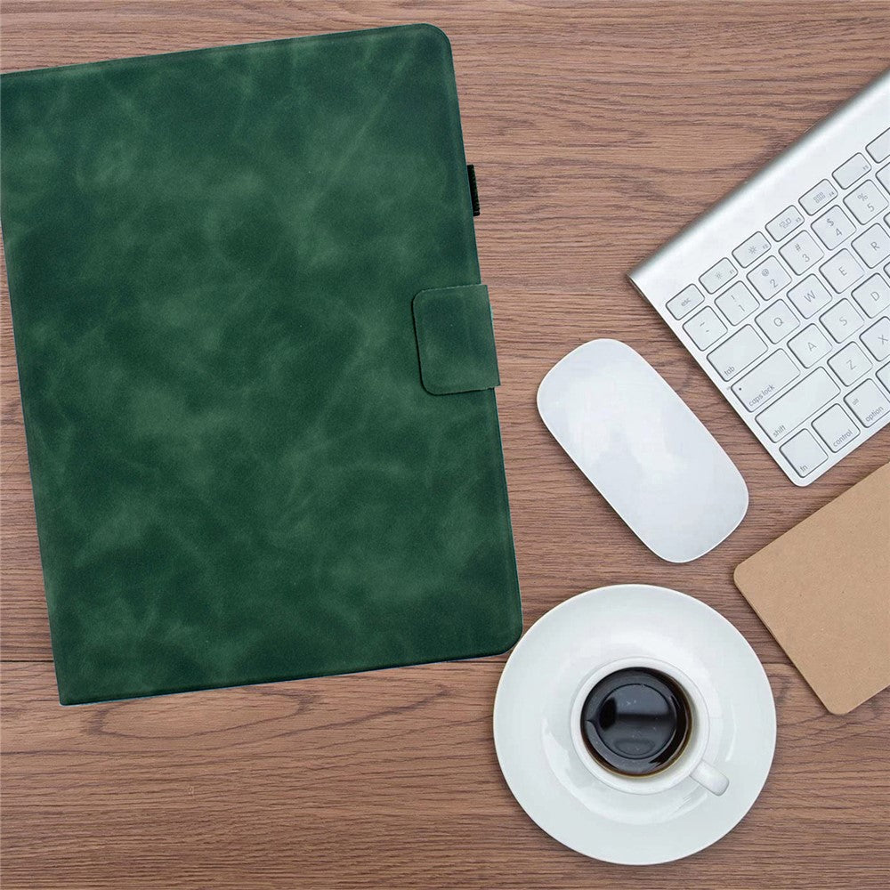 For Lenovo Tab P11 Gen 2 Case PU Leather Tablet Cover with Card Slots - Green