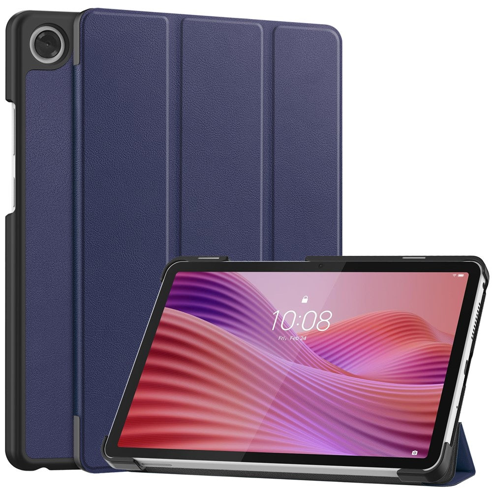 For Lenovo Tab K9  /  Tab One Case Anti-Drop Leather Stand Tablet Cover - Blue
