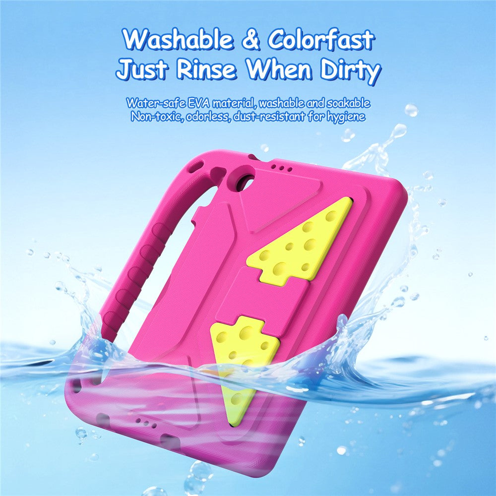 For Lenovo Tab 10.1 (2025) / Lenovo Tab K10 (2nd Gen) Tablet Case with Kickstand DUX DUCIS Puff Series EVA Kids Shockproof Cover - Pink