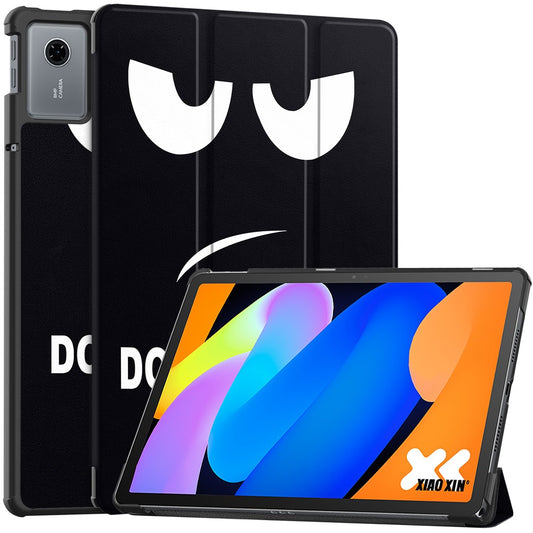 For Lenovo Idea Tab  /  Xiaoxin Pad 11 2025 Case Pattern Print Leather Stand Tablet Cover - Don't Touch Me