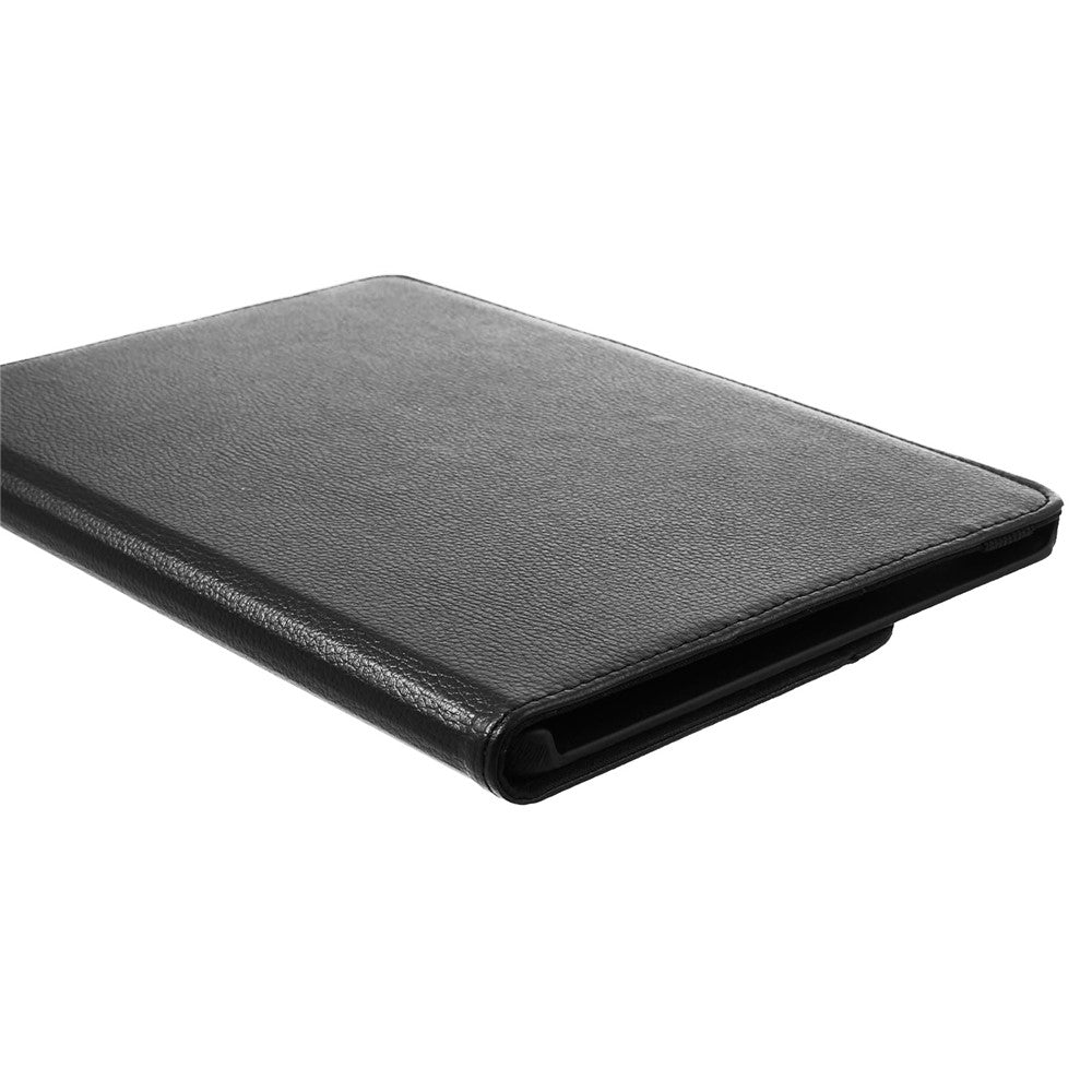 For Lenovo Idea Tab TB336ZU, TB336FU / Xiaoxin Pad 11 2025 Case Rotating Stand PU Leather + PC Tablet Cover with Elastic Band - Black