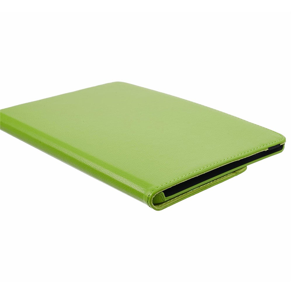 For Lenovo Idea Tab TB336ZU, TB336FU / Xiaoxin Pad 11 2025 Case Rotating Stand PU Leather + PC Tablet Cover with Elastic Band - Green