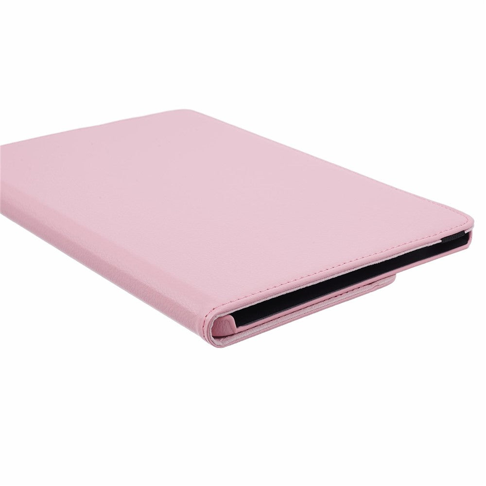 For Lenovo Idea Tab TB336ZU, TB336FU / Xiaoxin Pad 11 2025 Case Rotating Stand PU Leather + PC Tablet Cover with Elastic Band - Pink