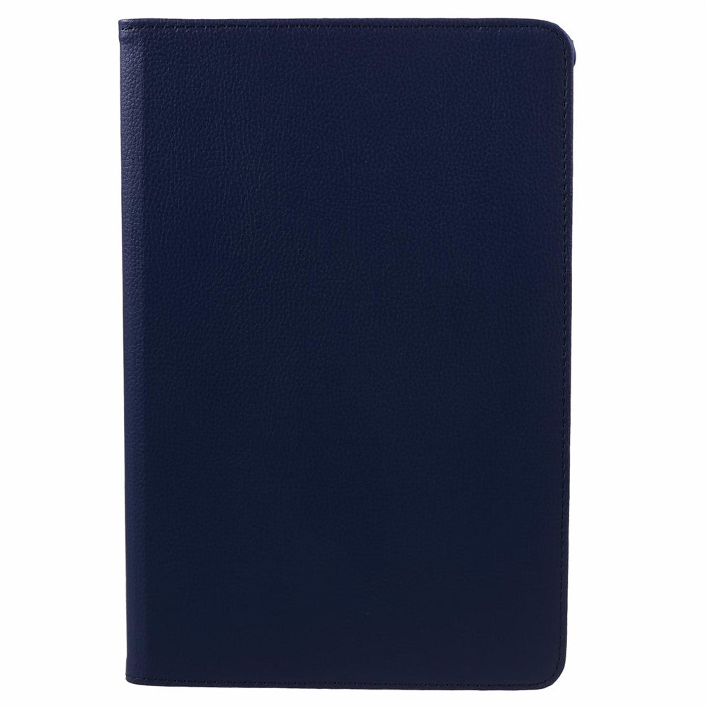 For Lenovo Idea Tab TB336ZU, TB336FU / Xiaoxin Pad 11 2025 Case Rotating Stand PU Leather + PC Tablet Cover with Elastic Band - Dark Blue