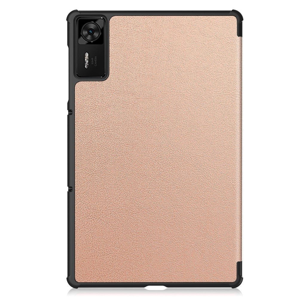 For Lenovo Legion Y700 Gen 4 Case Anti-Drop Leather Stand Tablet Cover - Rose Gold