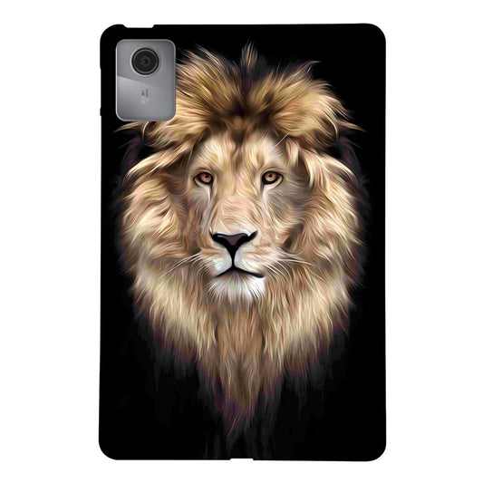 For Lenovo Idea Tab (TB336ZU / TB336FU)  /  Xiaoxin Pad 11 2025 TPU Case Pattern Printing Slim Tablet Protective Cover - Lion
