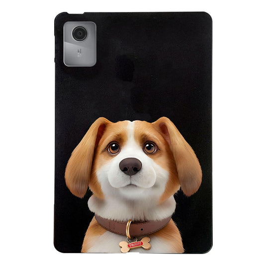 For Lenovo Idea Tab (TB336ZU / TB336FU)  /  Xiaoxin Pad 11 2025 Case Pattern Printing Slim TPU Tablet Protective Cover - Harrier Beagle