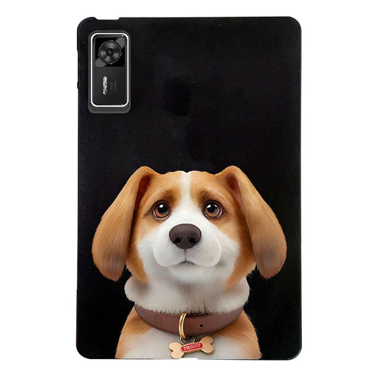 For Lenovo Legion Y700 Gen 4 Case Pattern Printing Slim TPU Tablet Protective Cover - Harrier Beagle