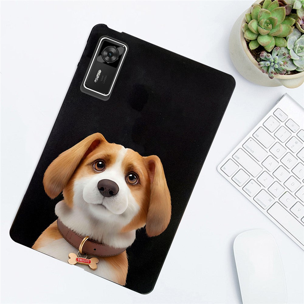 For Lenovo Legion Y700 Gen 4 Case Pattern Printing Slim TPU Tablet Protective Cover - Harrier Beagle