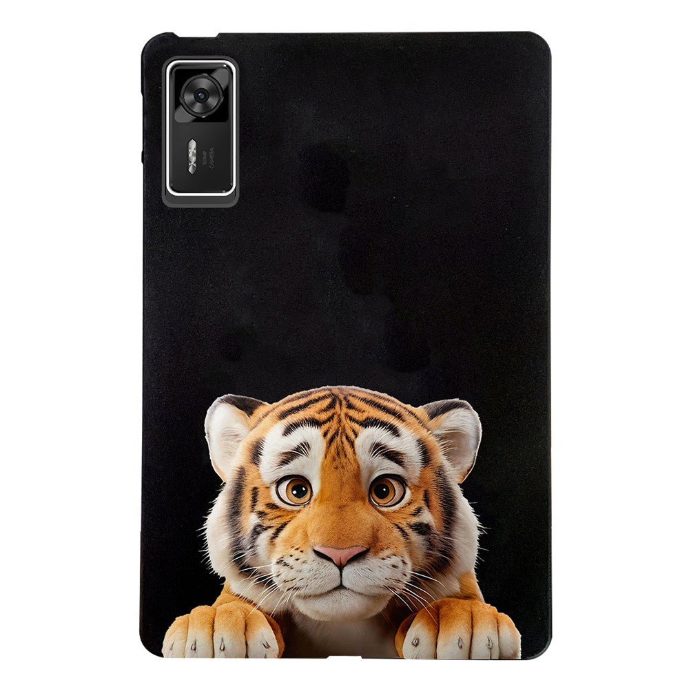 For Lenovo Legion Y700 Gen 4 Case Pattern Printing Slim TPU Tablet Protective Cover - Little Tiger