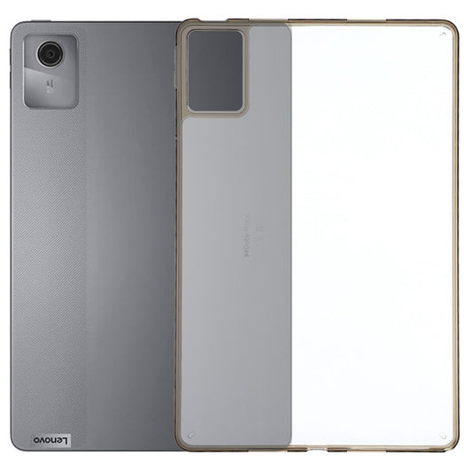 For Lenovo Xiaoxin Pad 11 2025 / Idea Tab Case Flexible TPU + Acrylic Tablet Shockproof Protective Cover - Grey