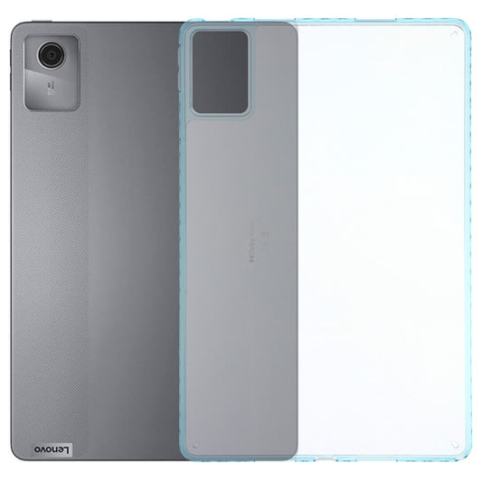 For Lenovo Xiaoxin Pad 11 2025 / Idea Tab Case Flexible TPU + Acrylic Tablet Shockproof Protective Cover - Baby Blue