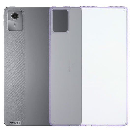 For Lenovo Xiaoxin Pad 11 2025 / Idea Tab Case Flexible TPU + Acrylic Tablet Shockproof Protective Cover - Purple
