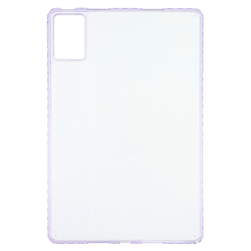 For Lenovo Xiaoxin Pad 11 2025 / Idea Tab Case Flexible TPU + Acrylic Tablet Shockproof Protective Cover - Purple