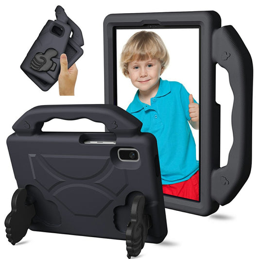 For Lenovo Tab M9 Case Ultra-Soft EVA Thumb Kickstand Tablet Cover - Black