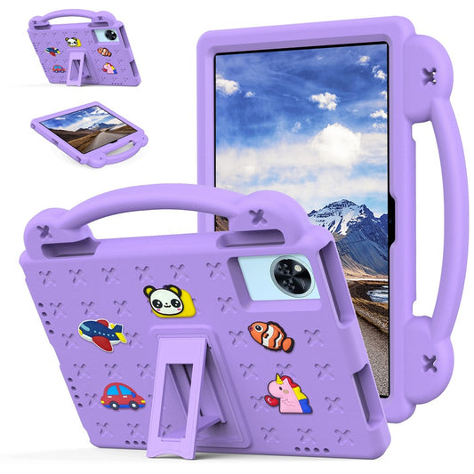 Kids EVA Tablet Case For Lenovo Xiaoxin Pad 2025  /  Tab M11  /  Doogee U11  /  U11 Pro  /  Tab G6  /  G6+  /  Infinix Xpad 20  /  Blackview Tab 9 WiFi - Purple