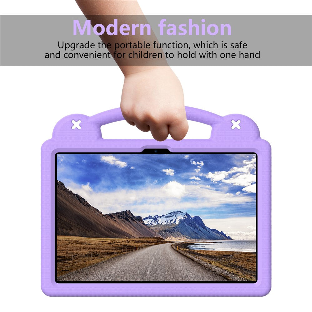 Kids EVA Tablet Case For Lenovo Xiaoxin Pad 2025  /  Tab M11  /  Doogee U11  /  U11 Pro  /  Tab G6  /  G6+  /  Infinix Xpad 20  /  Blackview Tab 9 WiFi - Purple