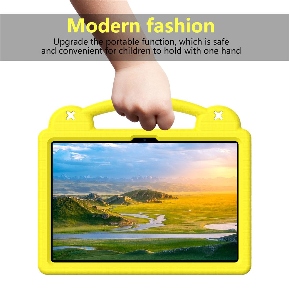 Kids EVA Tablet Case For Lenovo Xiaoxin Pad 2025  /  Tab M11  /  Doogee U11  /  U11 Pro  /  Tab G6  /  G6+  /  Infinix Xpad 20  /  Blackview Tab 9 WiFi - Yellow