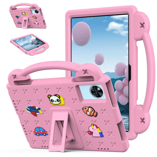 Kids EVA Tablet Case For Lenovo Xiaoxin Pad 2025  /  Tab M11  /  Doogee U11  /  U11 Pro  /  Tab G6  /  G6+  /  Infinix Xpad 20  /  Blackview Tab 9 WiFi - Pink