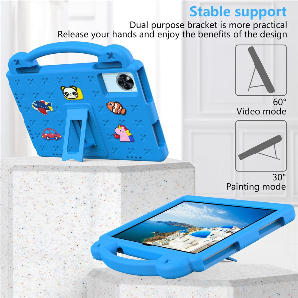 Kids EVA Tablet Case For Lenovo Xiaoxin Pad 2025  /  Tab M11  /  Doogee U11  /  U11 Pro  /  Tab G6  /  G6+  /  Infinix Xpad 20  /  Blackview Tab 9 WiFi - Sky Blue