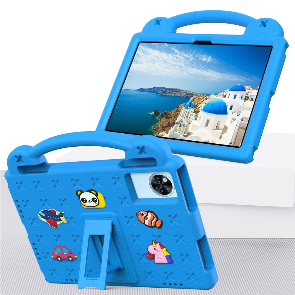 Kids EVA Tablet Case For Lenovo Xiaoxin Pad 2025  /  Tab M11  /  Doogee U11  /  U11 Pro  /  Tab G6  /  G6+  /  Infinix Xpad 20  /  Blackview Tab 9 WiFi - Sky Blue