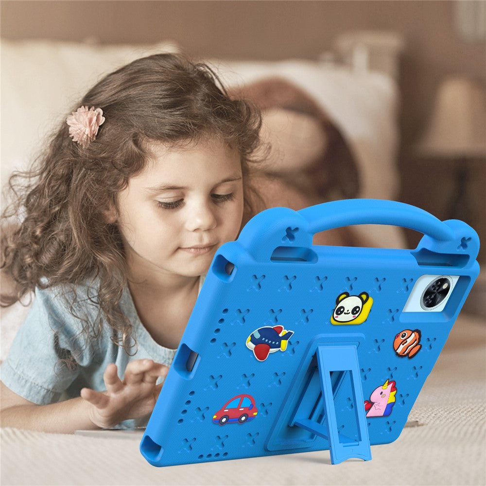Kids EVA Tablet Case For Lenovo Xiaoxin Pad 2025  /  Tab M11  /  Doogee U11  /  U11 Pro  /  Tab G6  /  G6+  /  Infinix Xpad 20  /  Blackview Tab 9 WiFi - Sky Blue
