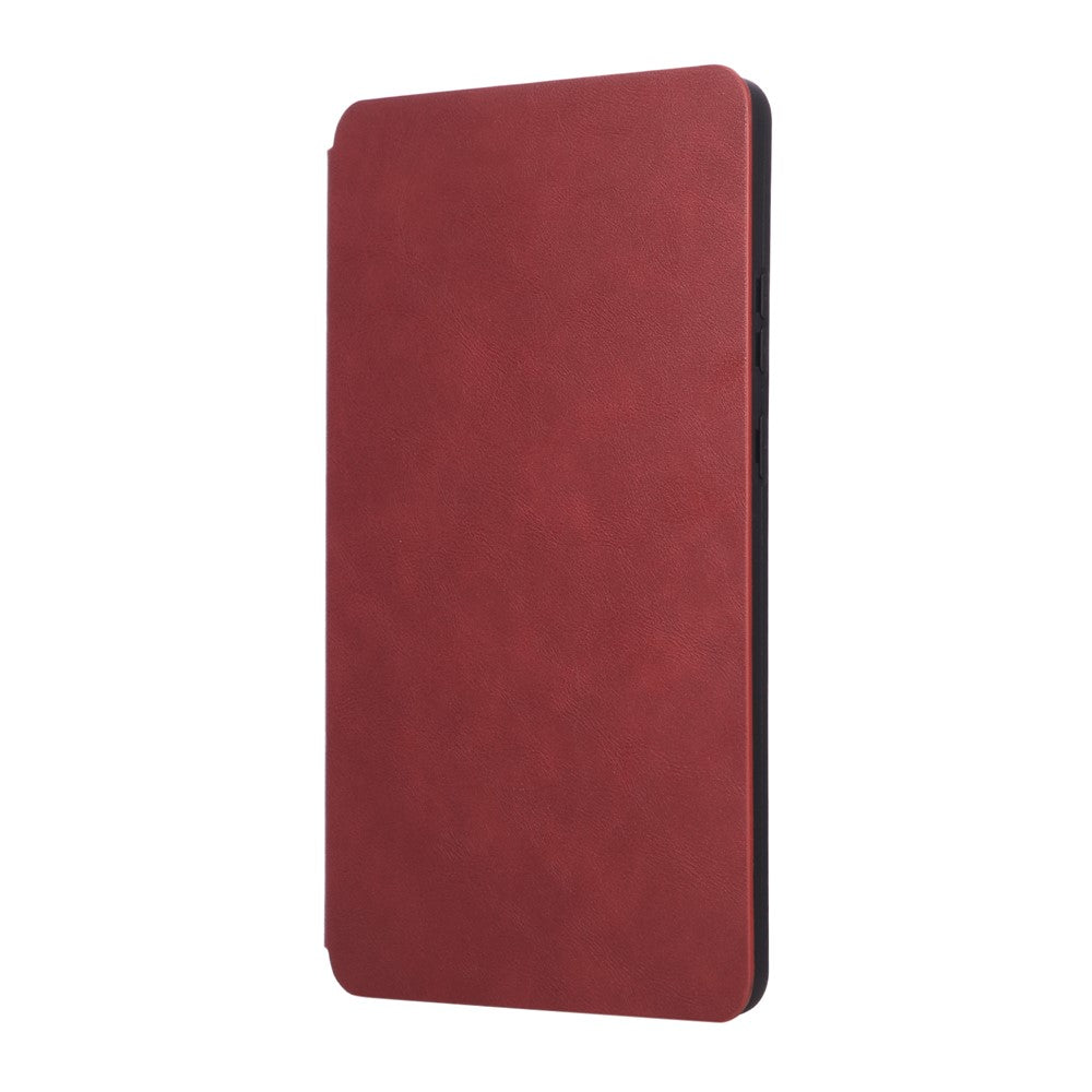 For Lenovo Tab K9 / Tab One Shockproof Case PU Leather Tablet Cover with Stand - Red