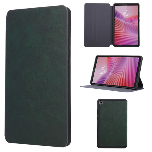 For Lenovo Tab K9 / Tab One Shockproof Case PU Leather Tablet Cover with Stand - Green