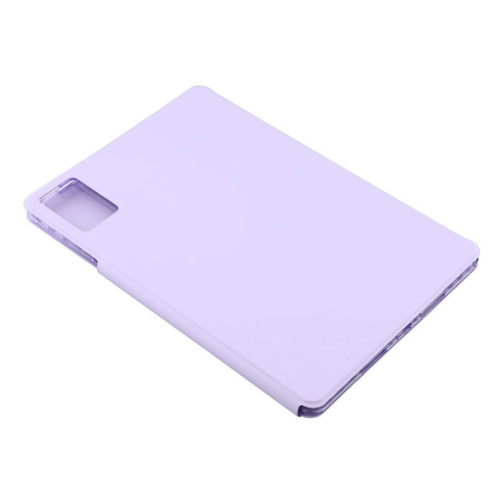 For Lenovo Idea Tab (TB336ZU  /  TB336FU)  /  Xiaoxin Pad 11 2025 Case Folding Stand Magnetic Leather Tablet Cover - Purple