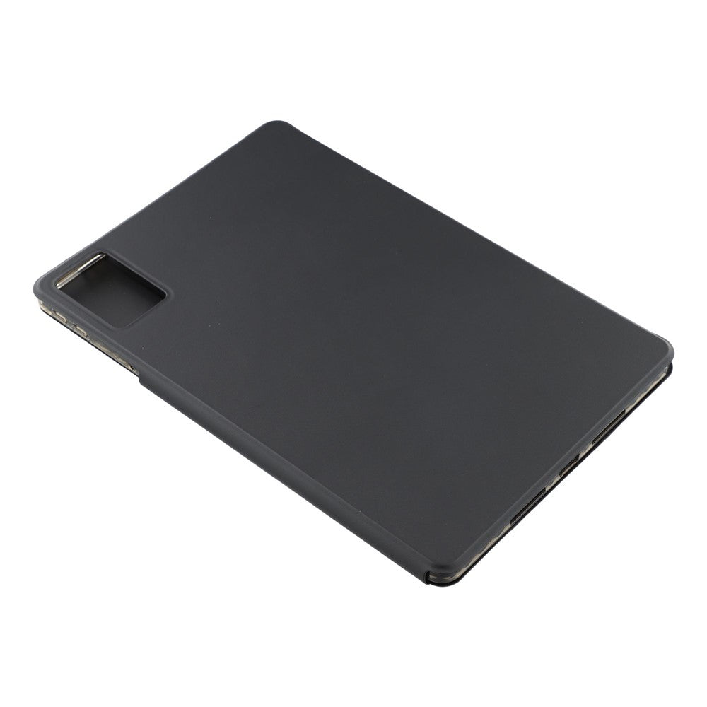 For Lenovo Idea Tab (TB336ZU  /  TB336FU)  /  Xiaoxin Pad 11 2025 Case Folding Stand Magnetic Leather Tablet Cover - Black