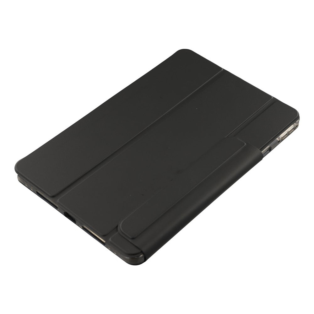 For Lenovo Idea Tab (TB336ZU  /  TB336FU)  /  Xiaoxin Pad 11 2025 Case Folding Stand Magnetic Leather Tablet Cover - Black