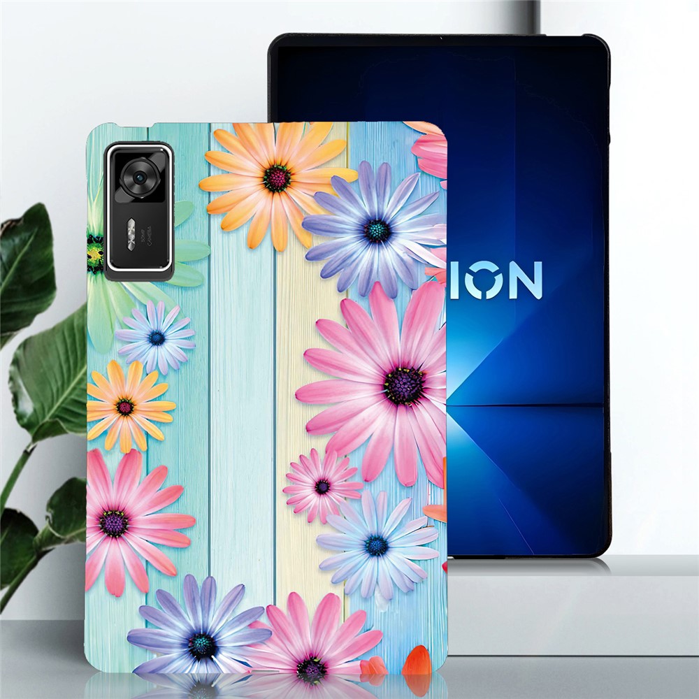 For Lenovo Legion Y700 Gen 4 Case Pattern Printing Slim Soft TPU Tablet Cover - Sunflower
