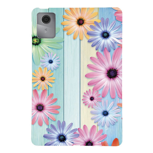 For Lenovo Idea Tab  /  Xiaoxin Pad 11 2025 Case Pattern Printing Slim Soft TPU Tablet Cover - Sunflower