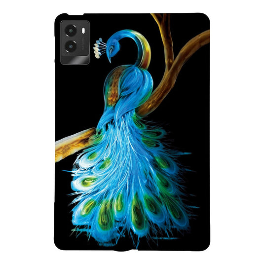 For Lenovo Legion Y700 (2025) Case Pattern Printing Slim Soft TPU Tablet Cover - Peacock