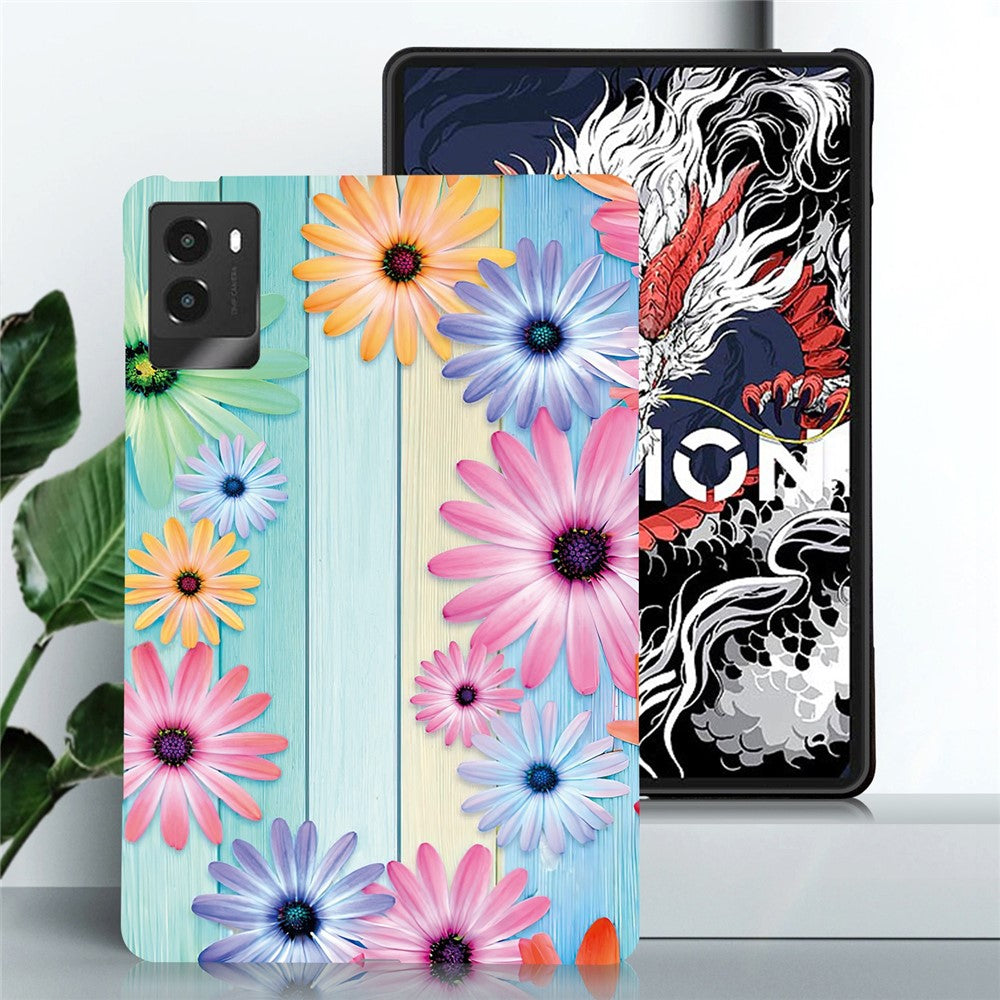 For Lenovo Legion Y700 (2025) Case Pattern Printing Slim Soft TPU Tablet Cover - Sunflower